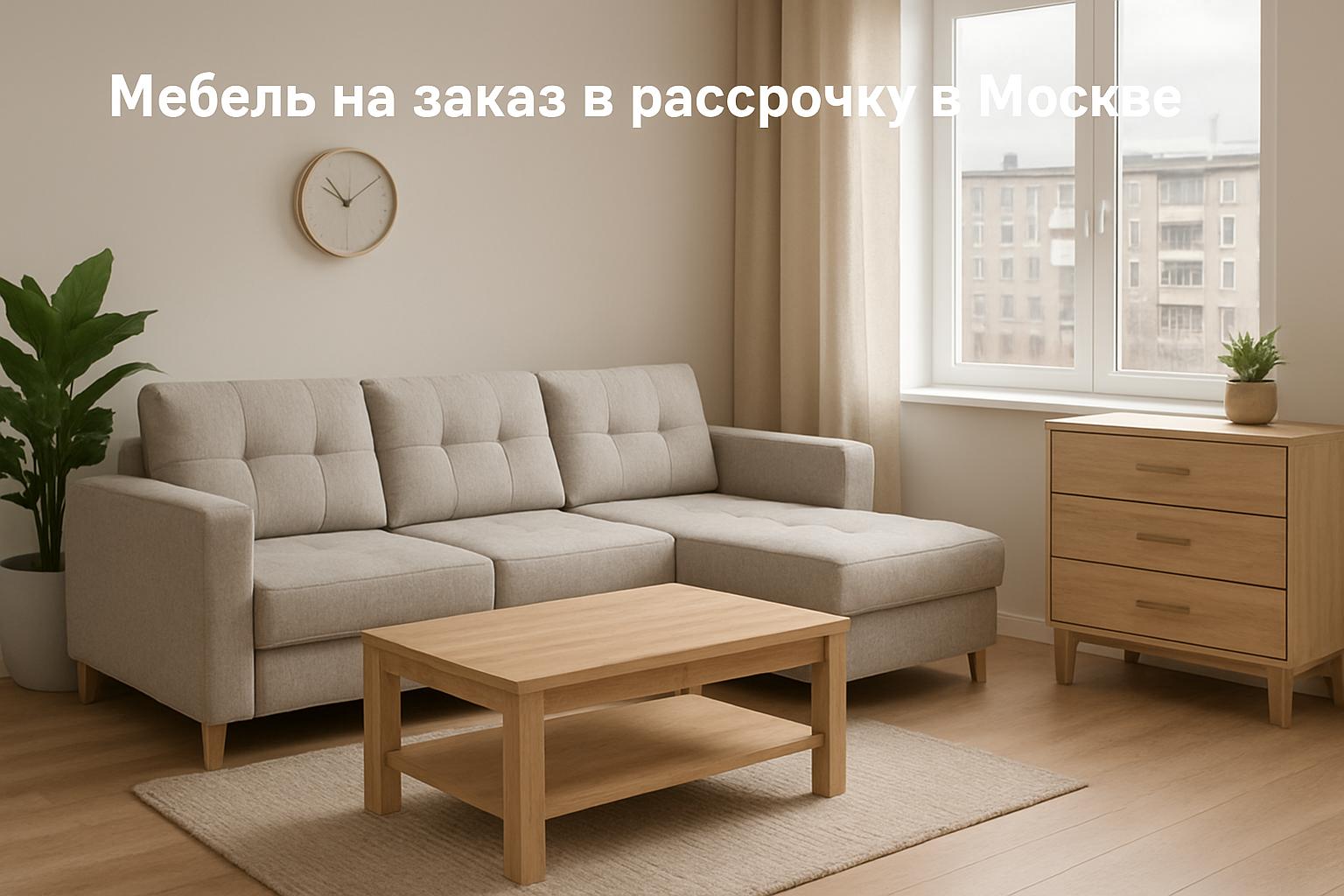 Как выбрать мебель на заказ с рассрочкой в Москве: разбираемся в условиях и ищем надёжного производителя